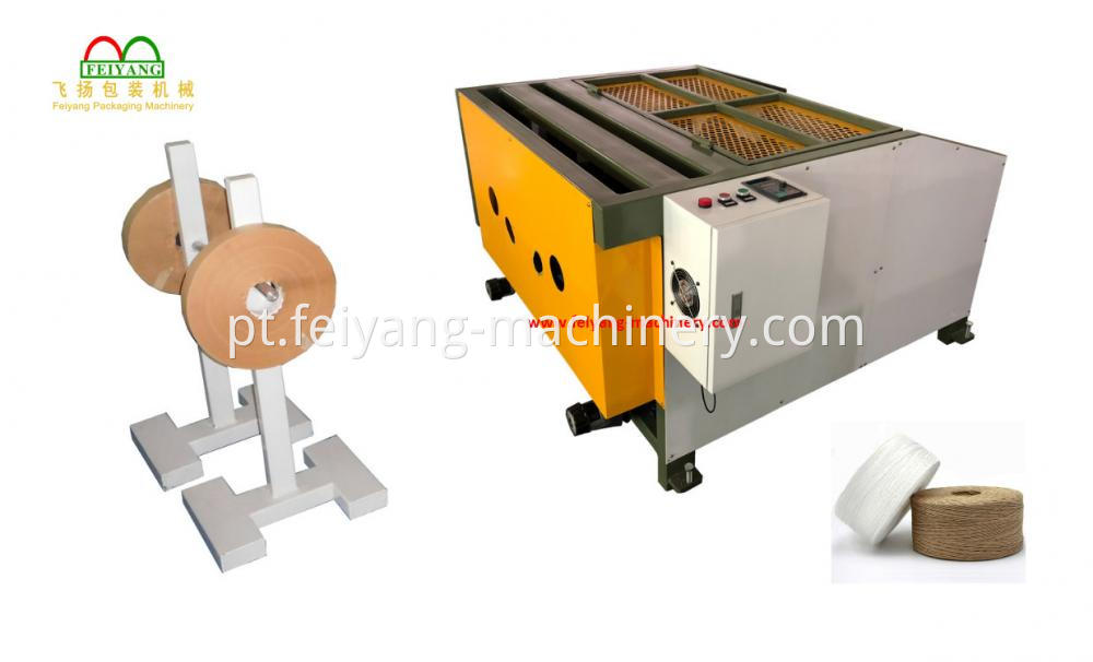 Paper Rope Making Machine